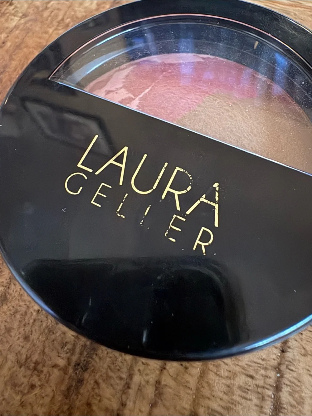 Laura Geller Rose Bronze Baked Blush N Bronze EUC
